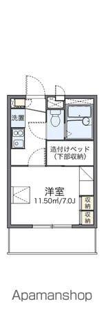 レオパレスWIN(1K/3階)の間取り写真