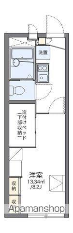 レオパレス大和田 1階階 間取り