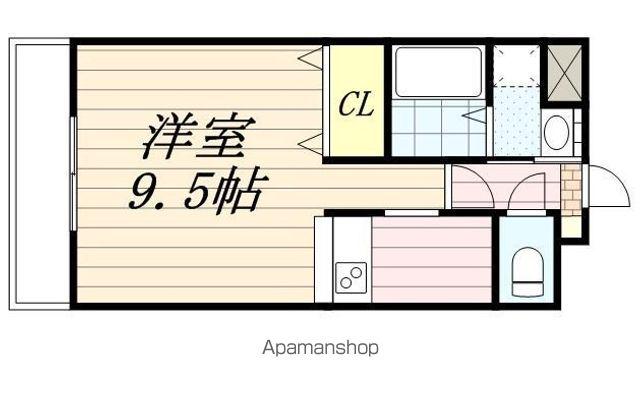 アンブラッセ新検見川 2階階 間取り