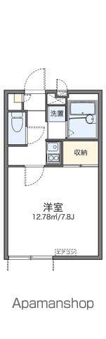レオパレス天満(1K/1階)の間取り写真