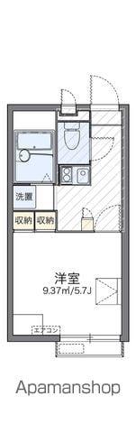 レオパレスFUTASE(1K/2階)の間取り写真