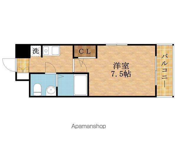 エスリード京橋3番館(1K/2階)の間取り写真