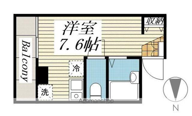 メゾン・ド・ヴィレ鷺沼 4階階 間取り
