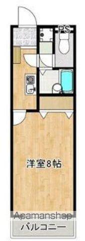 パレス97(1K/9階)の間取り写真