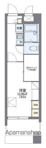 レオパレス国泰寺(1K/2階)の間取り写真