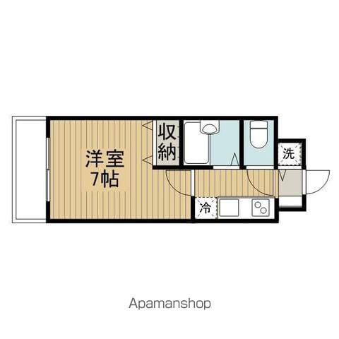 パークウェル高円寺駅前 4階階 間取り