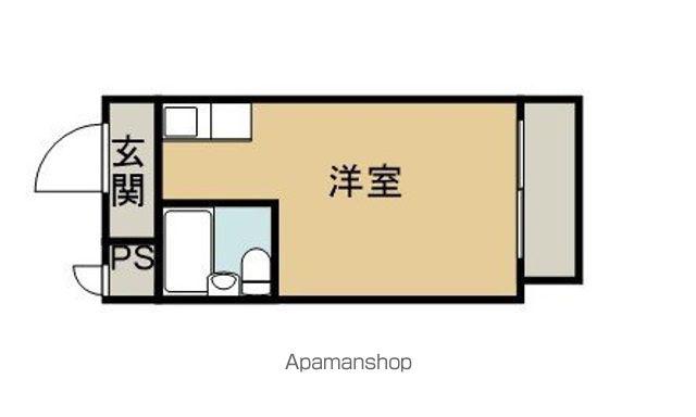 サンウェル琴平(ワンルーム/6階)の間取り写真