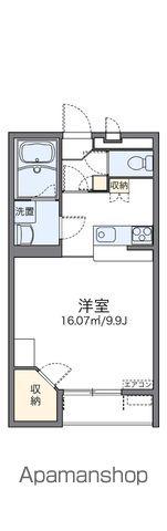 レオパレスチアーズ(1K/2階)の間取り写真