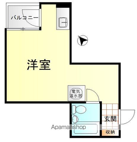 赤坂キャステール 6階階 間取り