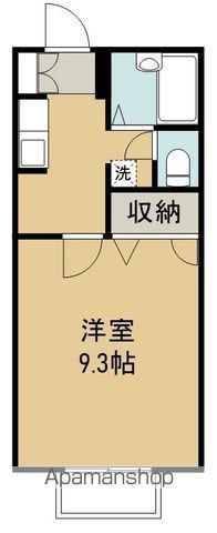 プレジオOHⅡ(1K/1階)の間取り写真