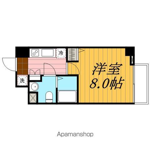 WIN EXCELLENCE Ⅳ(1K/8階)の間取り写真