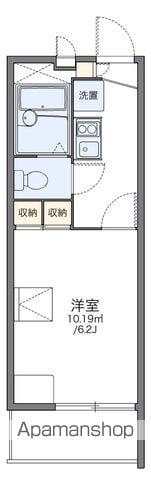 レオパレスセルサス2(1K/2階)の間取り写真