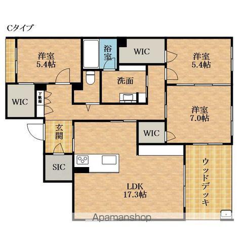 THE VILLAGES(3LDK/2階)の間取り写真