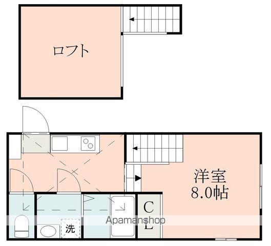 POSH YOKOTE(1K/1階)の間取り写真