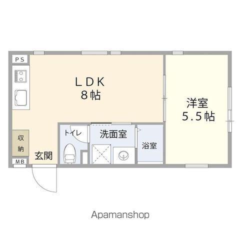 EL SOLEADO(1LDK/1階)の間取り写真