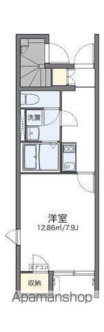 レオネクスト小牧中央(1K/1階)の間取り写真