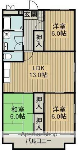 DANDCCOM(3LDK/4階)の間取り写真