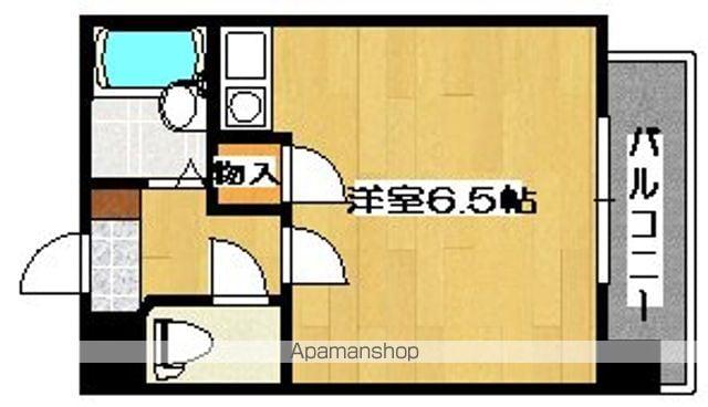 シャルマンフジ住吉弐番館(ワンルーム/4階)の間取り写真