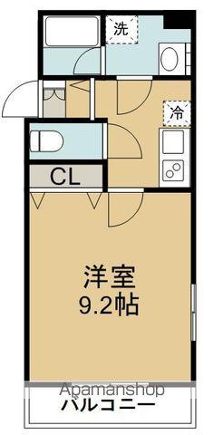 フィオーレ壱番館(1K/3階)の間取り写真