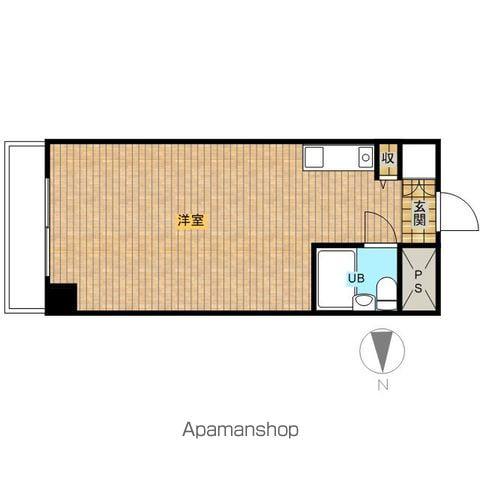 メゾン・ド・ノア明神町(ワンルーム/4階)の間取り写真