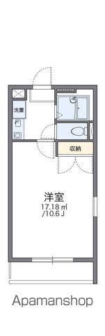 レオパレスTWO&TWO(1K/2階)の間取り写真