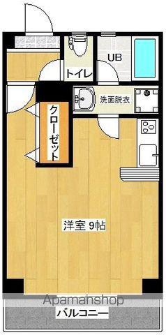 プリンセスマンション(ワンルーム/3階)の間取り写真