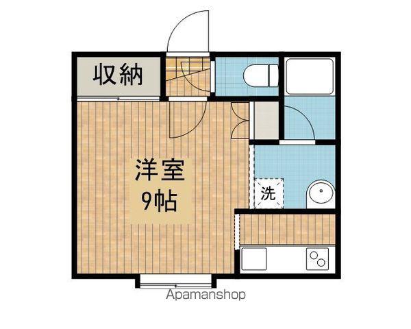 トークフラット文京台(1K/2階)の間取り写真