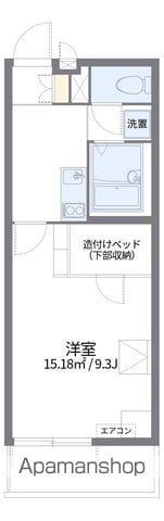レオパレス博多豊2(1K/1階)の間取り写真