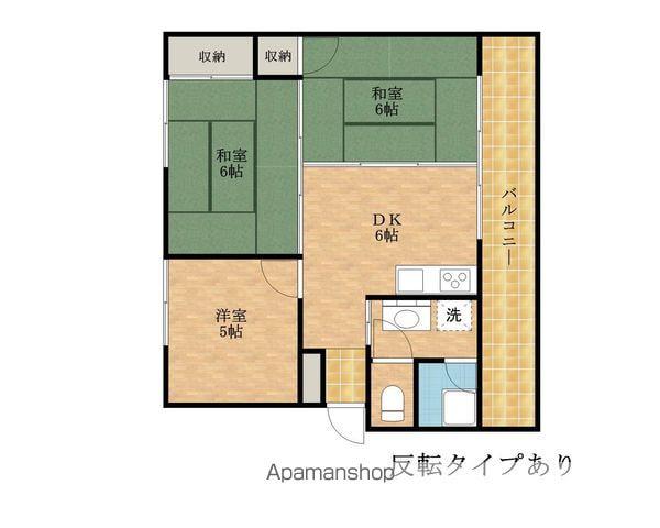 レデント和泉(3DK/5階)の間取り写真