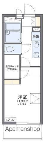 レオパレス幸一(1K/3階)の間取り写真