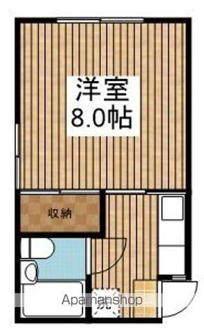 ハイツYAMASYO(1K/2階)の間取り写真