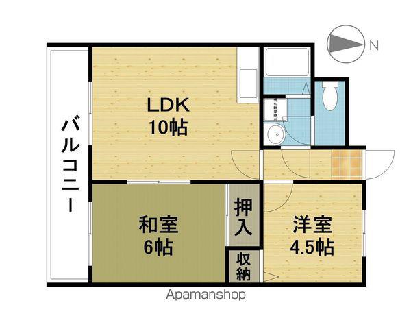 アーバンライフ(2LDK/2階)の間取り写真