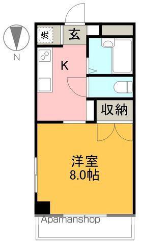 エトワール弥生町(ワンルーム/3階)の間取り写真