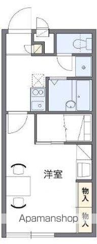 レオパレスHIRO Ⅱ(1K/2階)の間取り写真