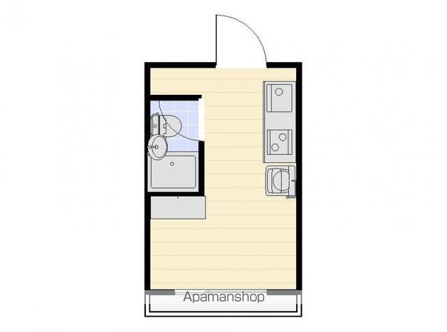 エステート番町ハウス(ワンルーム/3階)の間取り写真