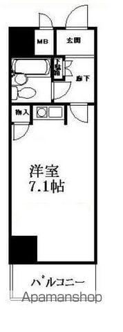 藤和シティコープ浅間町(ワンルーム/2階)の間取り写真