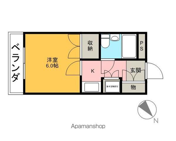 ジュネッタ8 1階階 間取り