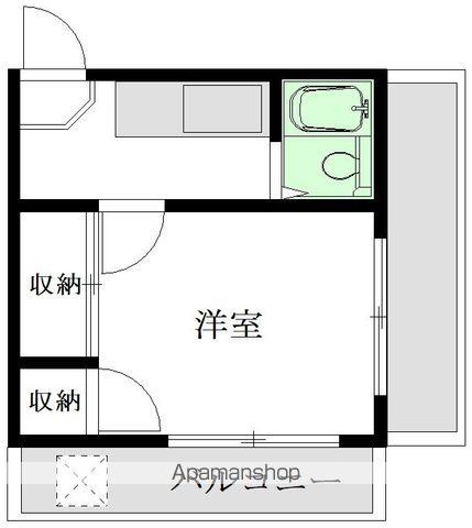 サンライズ須崎 3階階 間取り