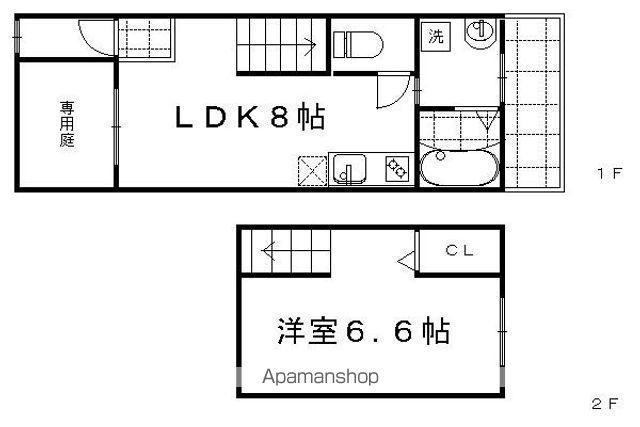 薬師テラス(1LDK)の間取り写真