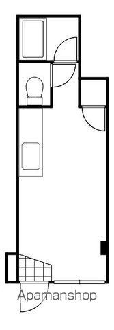 アイエルハイツ(ワンルーム/1階)の間取り写真