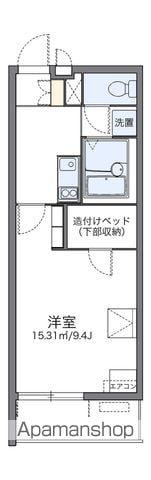 レオパレスサントラップミナミ(1K/2階)の間取り写真