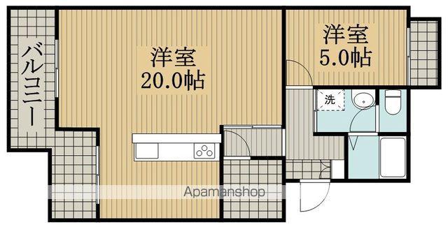 ハイクレストサンシャインI(1LDK/1階)の間取り写真