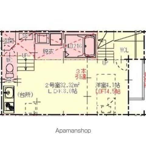 ハーモニーテラス愛知町Ⅳ(1SLDK/1階)の間取り写真