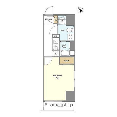 リバーレ日本橋三越前(1K/5階)の間取り写真