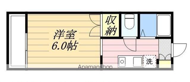 アーバンライフ(1K/1階)の間取り写真