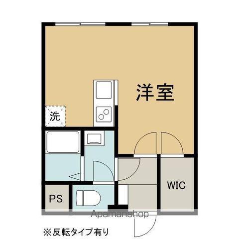 OTOレジデンス(ワンルーム/3階)の間取り写真