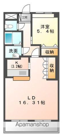 XーSTAGE(1LDK/6階)の間取り写真