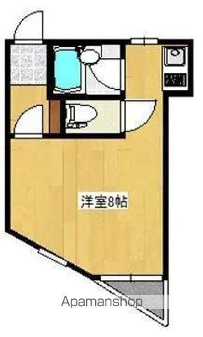 メゾン茜(1K/4階)の間取り写真