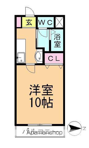 ルミネス1番館(1K/4階)の間取り写真