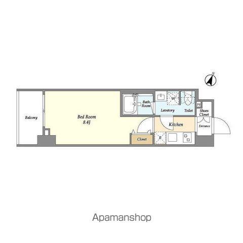 KDXレジデンス本蓮沼(1K/11階)の間取り写真